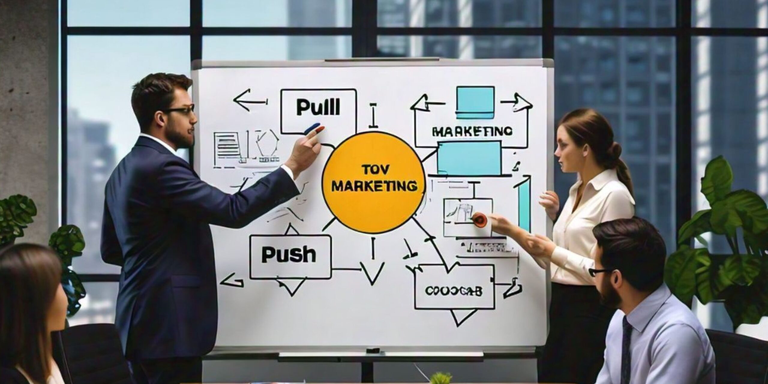 pull marketing vs push marketing